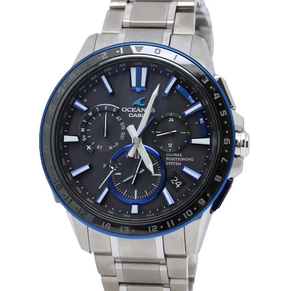 CASIO Oceanus OCW-G1200-1AJF Men's Titanium Watch 130550
